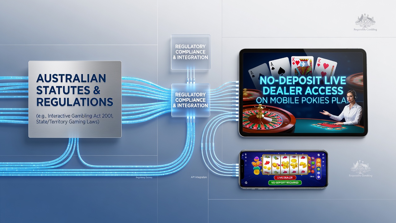 Mobile Pokies-Plattform mit Live-Dealer-Integration unter regulatorischen Aspekten